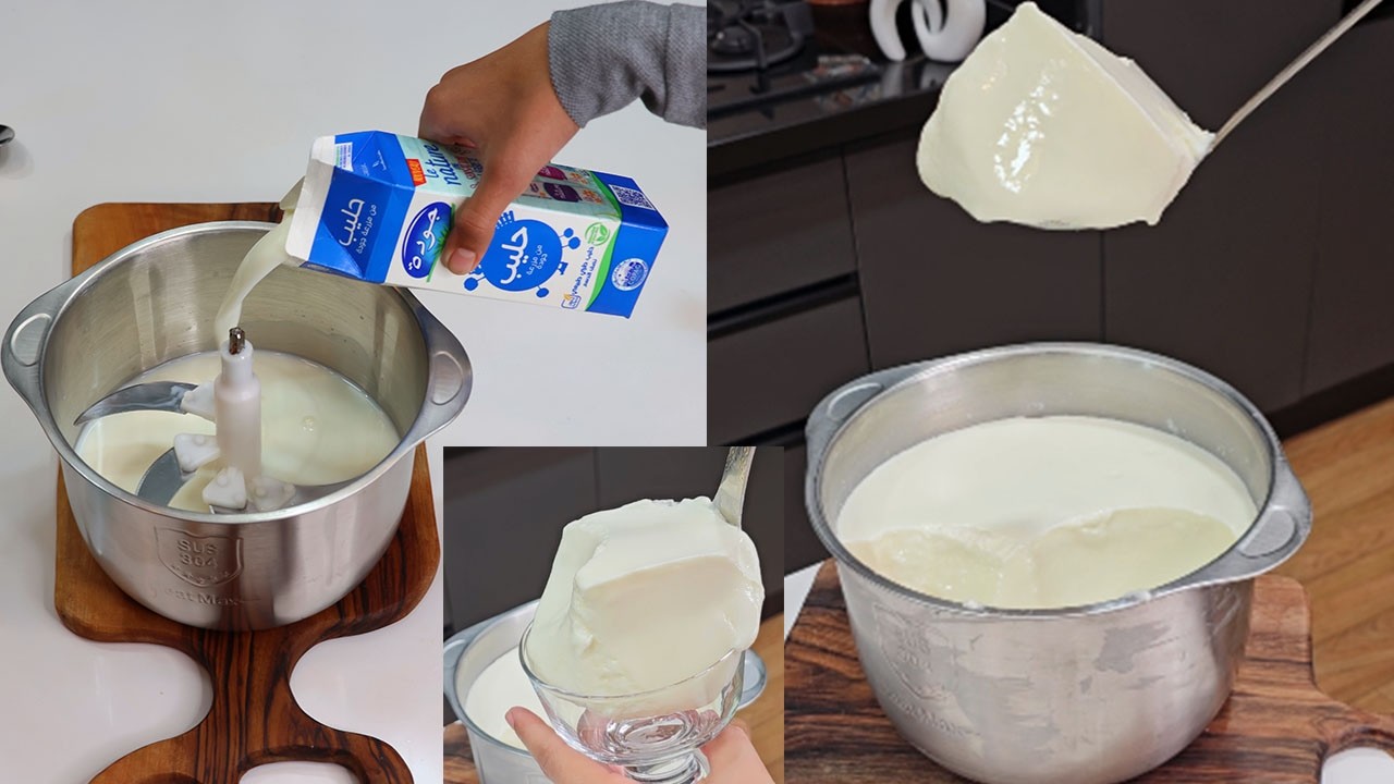 نساي عليك جميع الطرق في تحضير الرايب جبت ليك رايب الهشوار السريع حضريه في 5 دقائق بطريقة لا تصدق