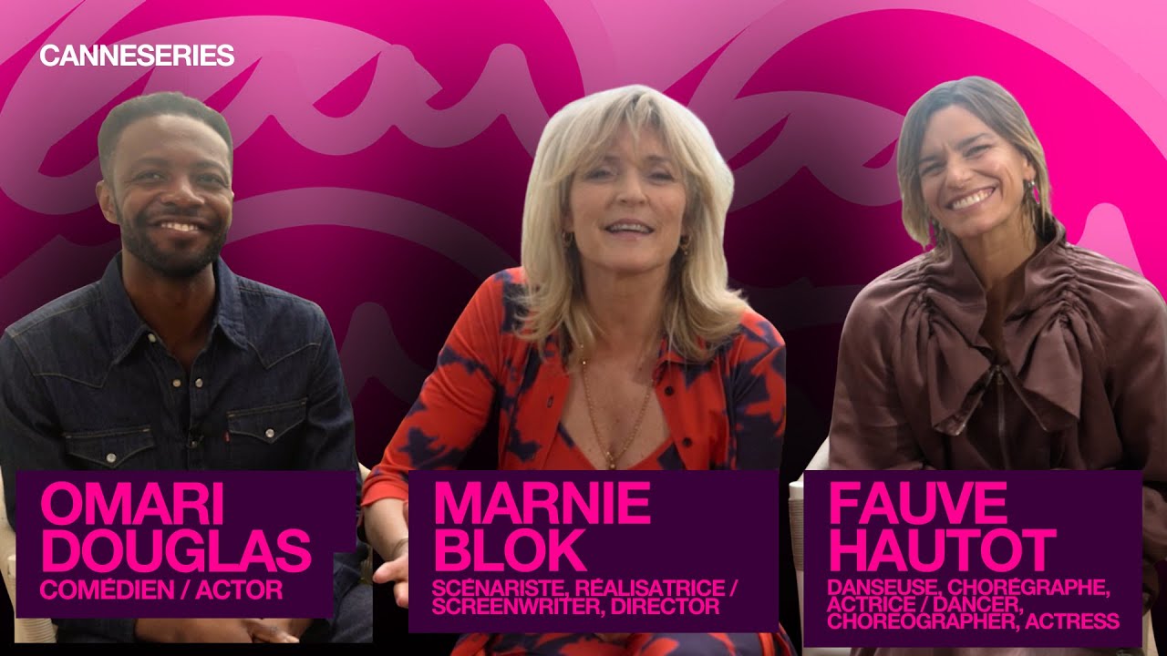 Marnie Blok, Omari Douglas et Fauve Hautot nous parlent de leur rôle de jury  et de leurs projets.