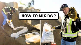Using Stabilizer with D.G. (Decomposed Granite) How To