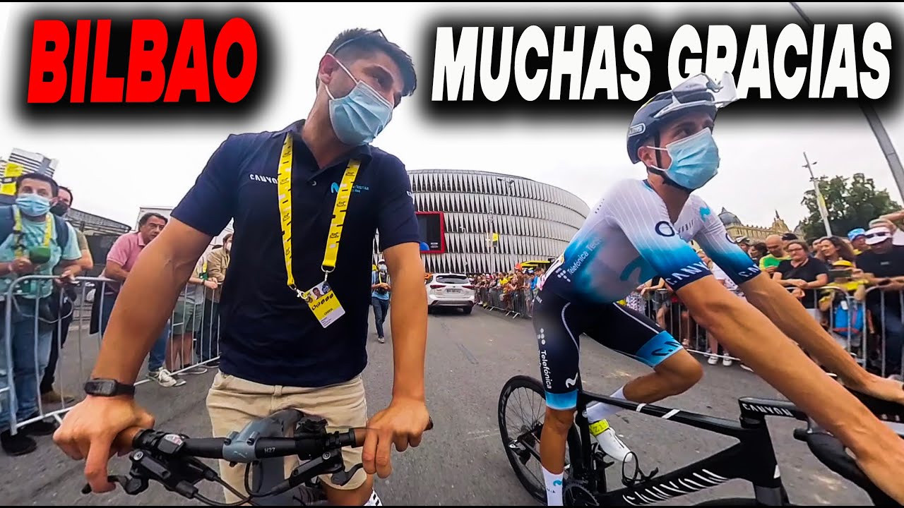 ASÍ FUÉ la SALIDA del TOUR de FRANCIA en BILBAO 😍
