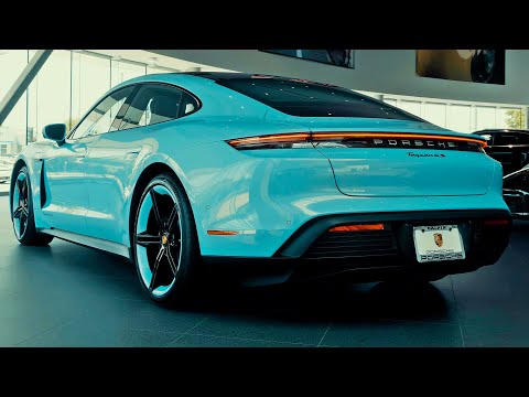 2020 Porsche Taycan - interior and Exterior Details (Luxury Electric Car)