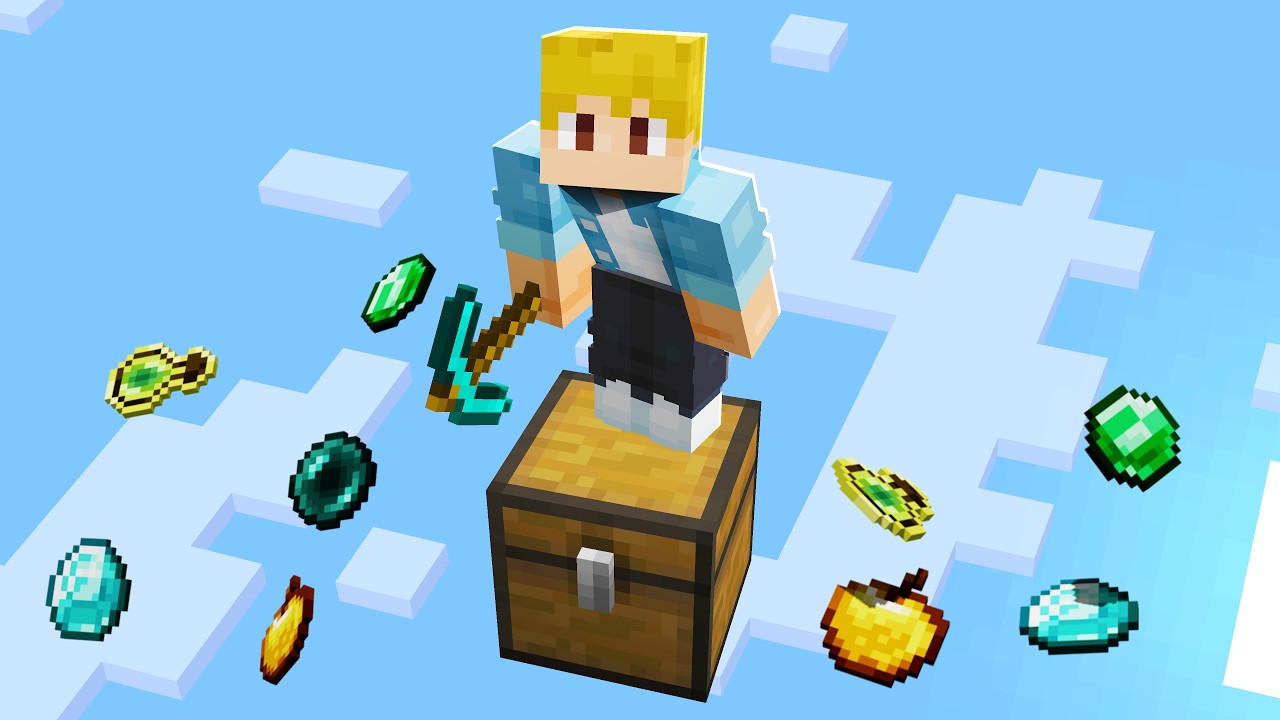 Minecraft ONE BLOCK But, It's a CHEST! - YouTube