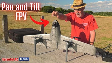 HEQ Voyager VTOL Hovering/Flying RC Drone | pan/tilt controllable 4K FPV | Essential RC Flight Test