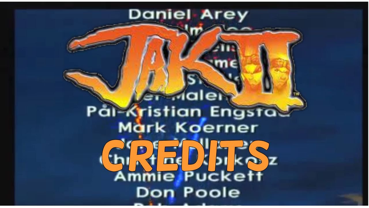 Jak II Credits