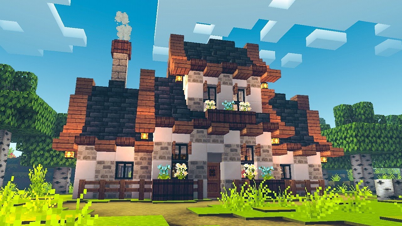 Minecraft : How To Build Survival House! | Minecraft Ideas & Tutorial