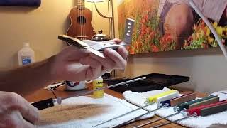 How To: Sharpen knives with the Lansky sharpening system (extended) 035 How To Use The Lansky Sharpening System Full Tutorial