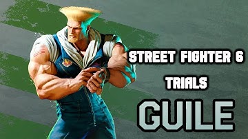 SF6 Guile Advanced Combo Trial 2 Alternate Way