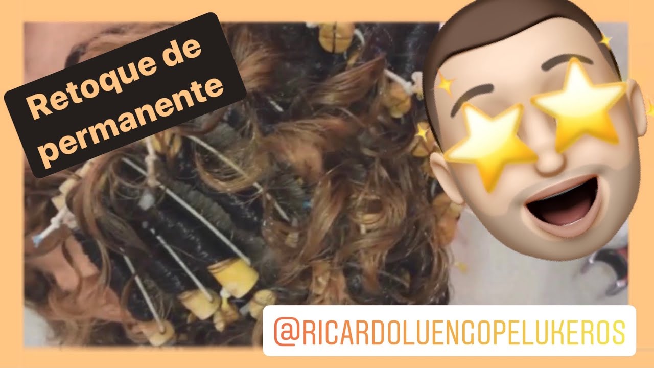 RETOQUE DE PERMANENTE, HAIR PERMANENT RETOUCH