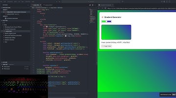 ASMR Coding - 🎨 Gradient Generator - No Talking