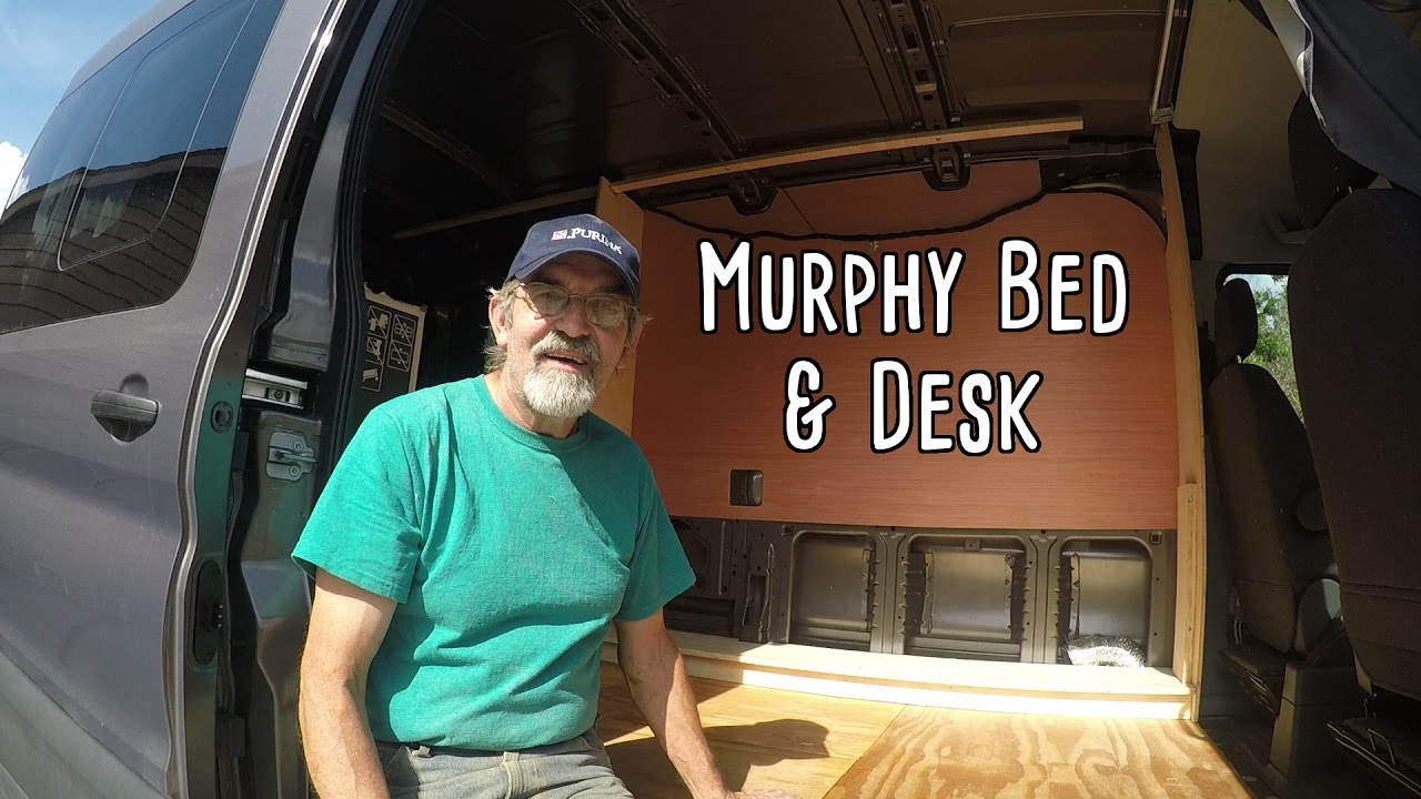 Cargo Van Conversion Murphy Bed Frame Part Five Youtube