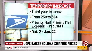 USPS raises holiday shipping prices