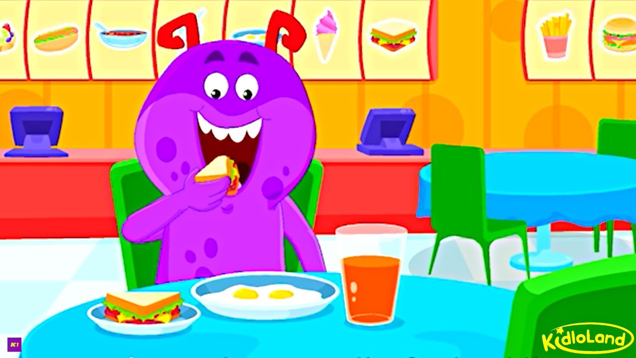 Visit the Restaurant 🥪 | Cooking🍝game for Children | KidloLand Kids & Toddler Games