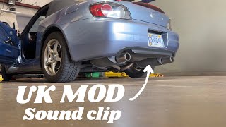 S2000  - UK Mod Before and After Sound Clips