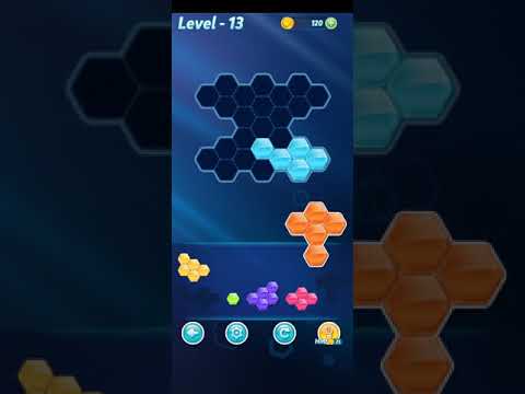 Block ! Hexa ! Rainbow A block 3 to 6 levels_ level - 13