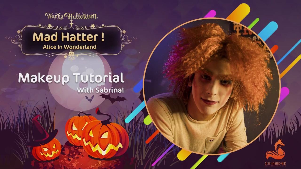 MAD HATTER Makeup Tutorial With Sabrina YouTube