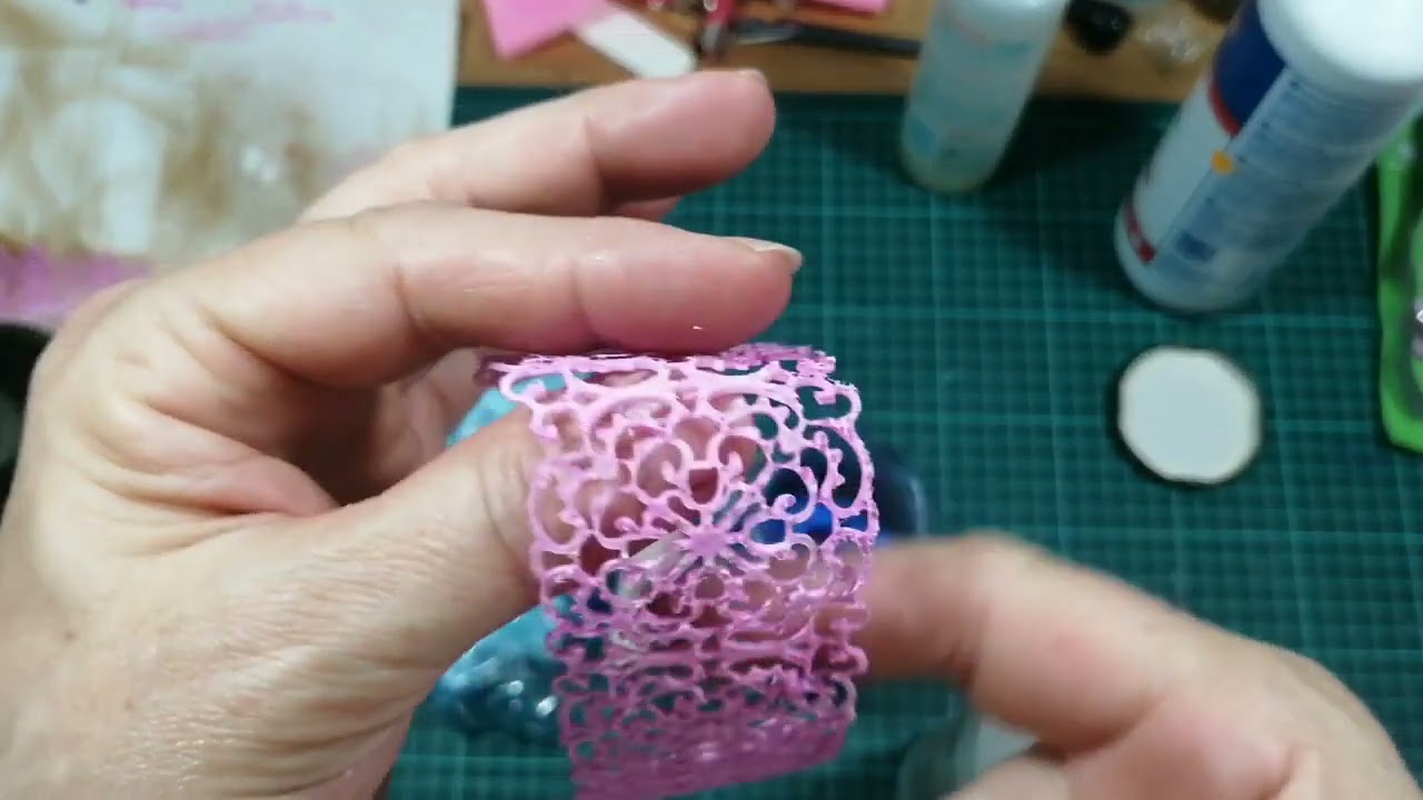 pasta liquida con la pasta flexible del bazar.tutorial