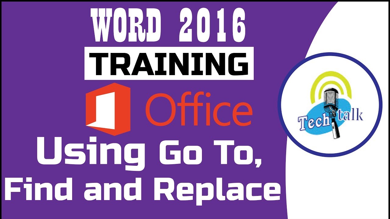 microsoft word find and replace goto tab