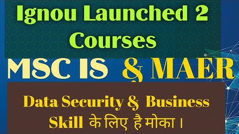 What Is  Msc In Information Security  & MA In Entrepreneurship . Eligibility & Job Opportunities .