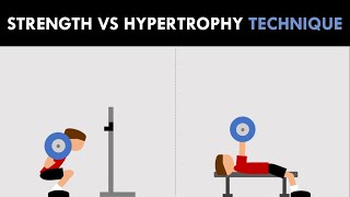 Technique for Strength vs Hypertrophy Training | Differences Between Training Qualities