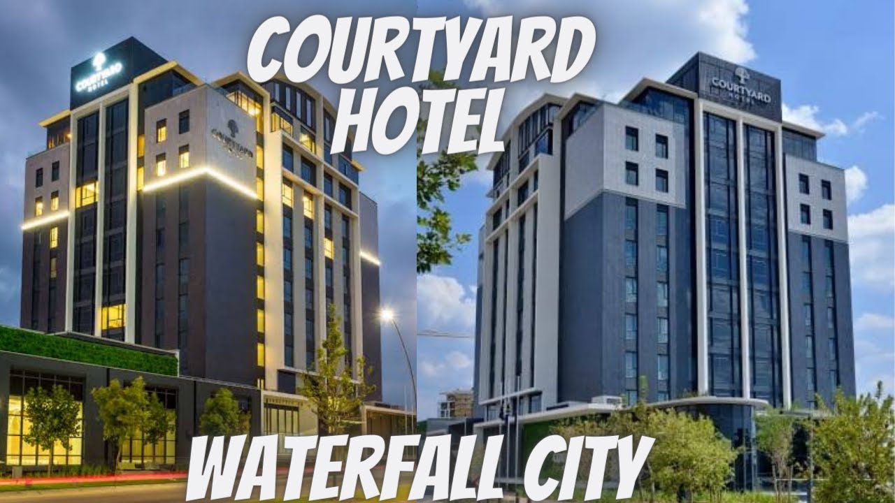 🇿🇦The trendy Courtyard Hotel in Waterfall City✔
