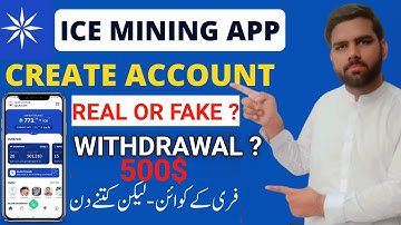 Ice Network - Ice Free Mining App | How to Create Account On Ice Mining App real or fake| Withdrawal