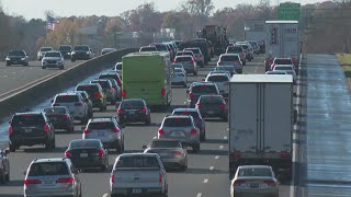 I-40 backed up with travelers headed home following Thanksgiving
