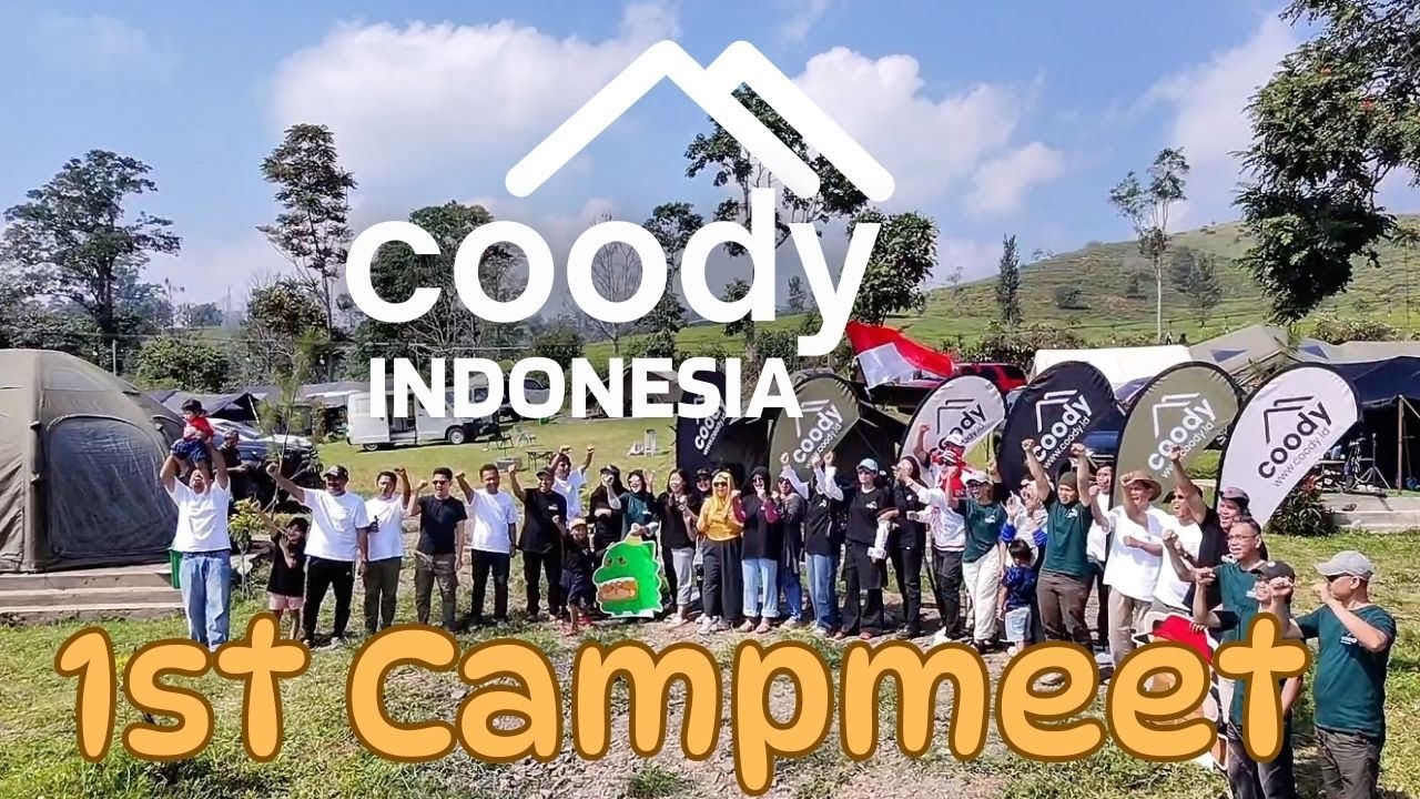 Tenda puluhan juta kumpul... Camping Perdana coody Indonesia