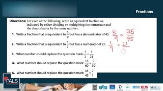 GED Math | Fractions