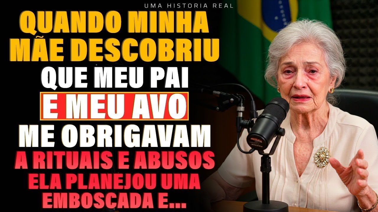 MEU PAI SEGURAVA MINHAS PERNAS. MEU AVÔ FAZIA O RESTO. EU ERA SÓ UMA CRIANÇA