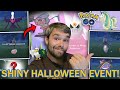 SPOOKY SHINY POKEMON CAUGHT! SHINY SPIRITOMB HUNT! MORE GALARIAN FORMS! (Pokemon GO Halloween)