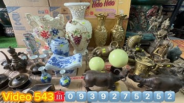 Gốm Sứ Cổ - Đồ Đồng Xưa : gối nằm gốm tàu - bình trà tàu - bình hoa gốm sứ châu âu - ấm trà đồng xưa