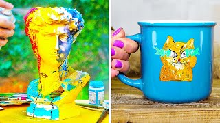 SURPRISE EVERYBODY WITH THESE PAINTING IDEAS || Customize your Favourite things!