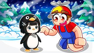 Kikoo ADOPTE le GUGUGAGA PENGUIN sur Roblox Brookhaven !