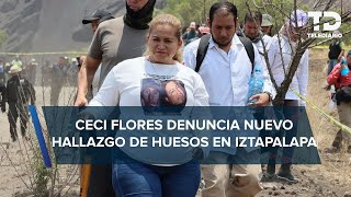 Ceci Flores, madre buscadora, denuncia nuevo hallazgo de restos humanos en Iztapalapa, CdMx