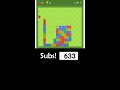 playing snake!