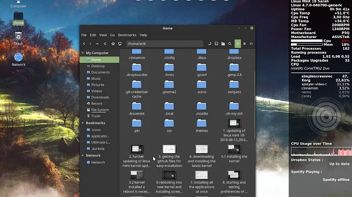 36 fixing the dropbox icon not showing up in the panel  linux mint 18