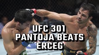 UFC 301 PANTOJA BEATS ERCEG | #ufc301 #ufc #mma #subscribe #shorts #short #brazil #riodejaneiro