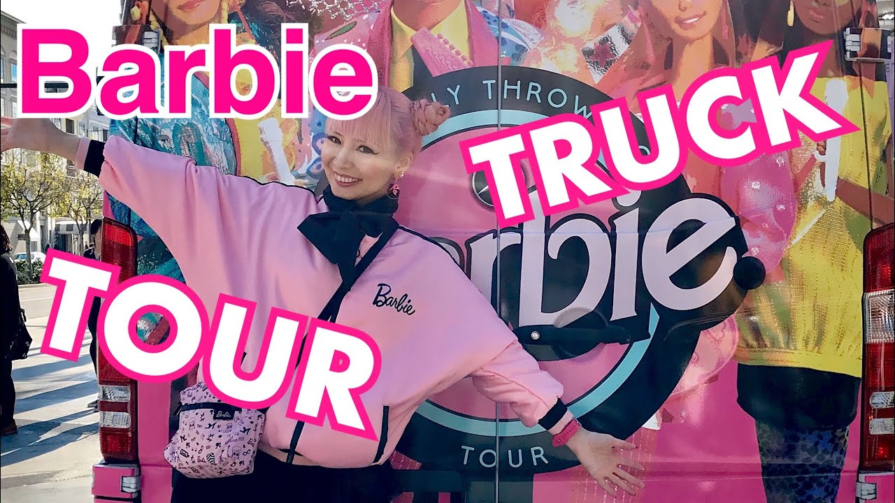 barbie truck tour store