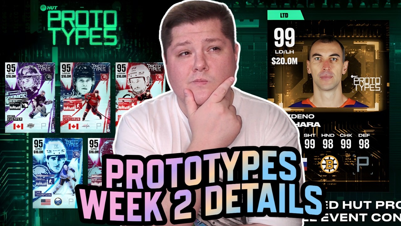 NEW LINE COMBOS & 99 CHARA = ENDGAME? | NHL 26 Prototypes Week 2