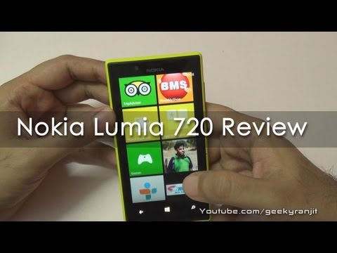 Nokia Lumia 720 Windows Phone 8 Review