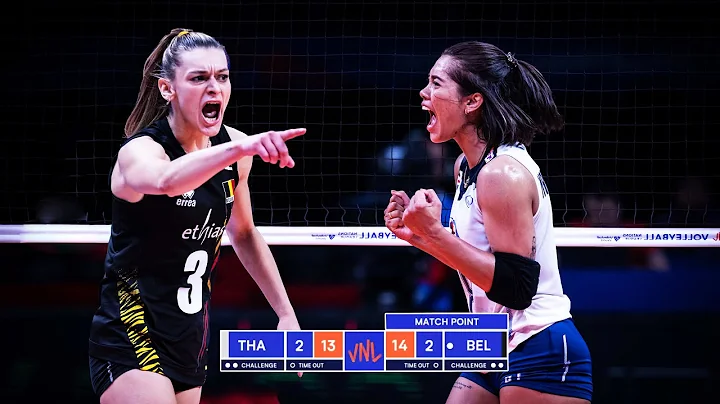Thailand & Belgium Played the Most Dramatic Match in Volleyball Nations League 2022 !!! - DayDayNews