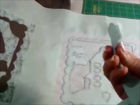 Comment faire une table Applique Runner - Piquer 1