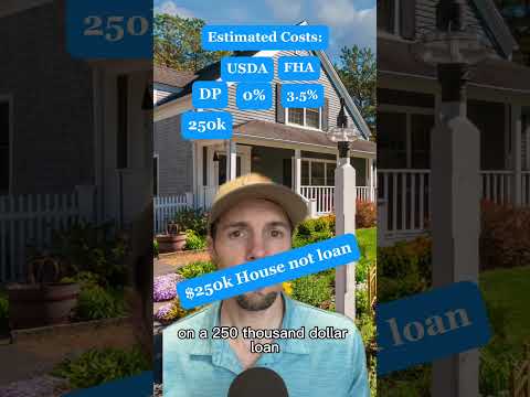 USDA loan requirements