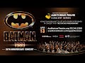 Batman 1989  35th anniversary concert april 13 2024 at the auditorium theatre