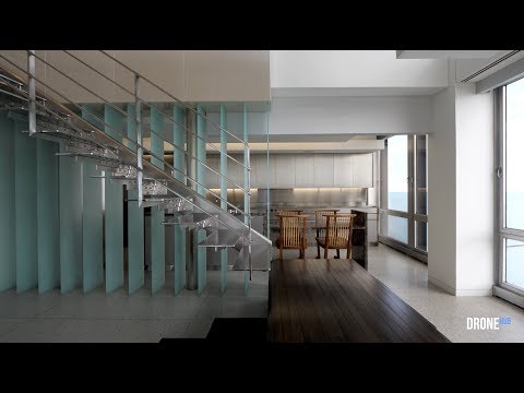 Video: Penthouse-Wohnung in einem Haus von Krück & Sexton Architects