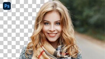 Easy way to select hair   Short Photoshop Tutorial