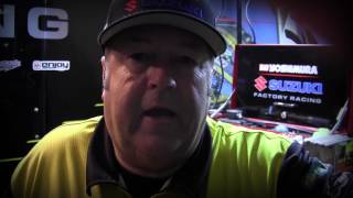 2013 YOSHIMURA SUZUKI FACTORY RACING - OAKLAND SX RACE REPORT screenshot 5