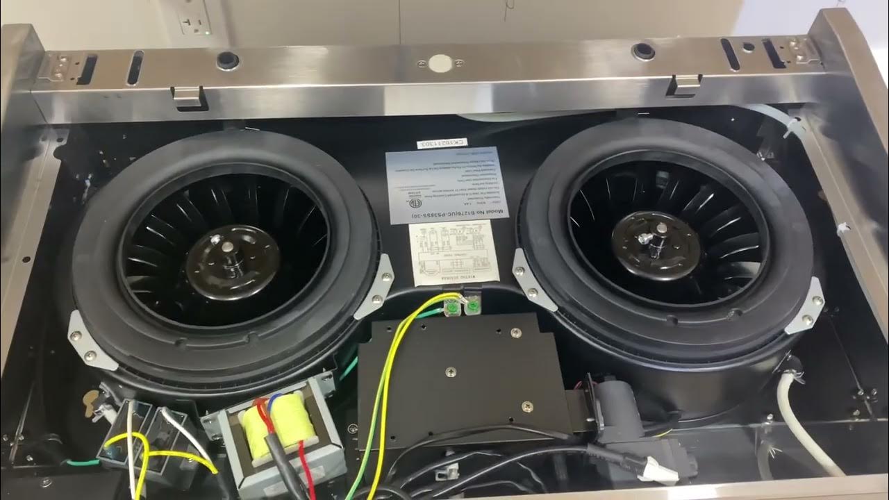 Installing The Hauslane Chef Series Range Hood 30" PS38 YouTube