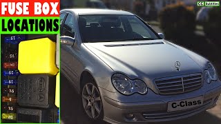 Mercedes C-Class Fuse Box Locations and how to check Fuses on Mercedes C-Class