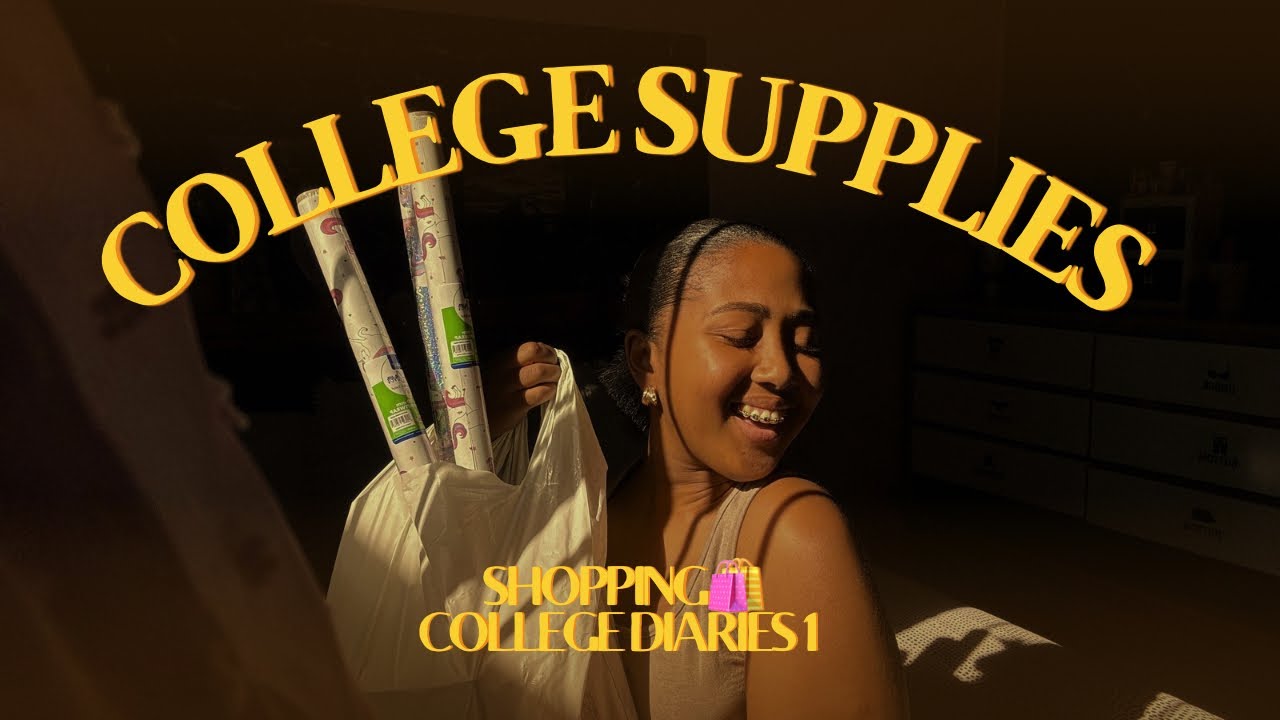 ВИДЕОБЛОГ - СТУДЕНЧЕСКИЕ ДНЕВНИКИ📚 (покупки канцелярских товаров🛍️)